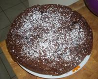 Gâteau moelleux au chocolat.