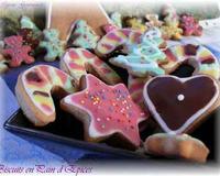Des délicieux petits biscuits colorés aux saveurs du noël alsacien.
