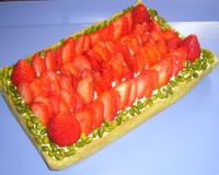 Tarte aux fraises revisitée