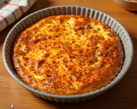 Quiche au chorizo classique