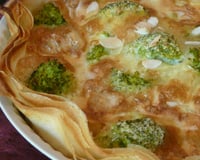 Quiche brie brocolis