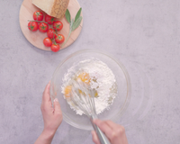 Flans au Grana Padano et à la sauge