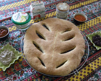Fougasse au Boursin Cuisine ail et fines herbes