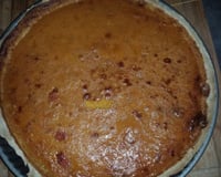 Tarte d'Halloween à la citrouille