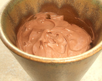 Mousse au chocolat aux zestes d'orange