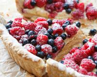 Tarte aux fruits rouges