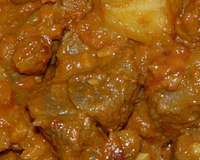 Curry d'agneau au lait de coco