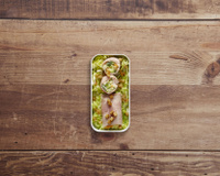 Roulé de jambon blanc macédoine de légumes