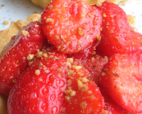 Une délicieuse tarte fraise mascarpone pour un été ensoleillé.