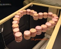 Macarons acidulés à la framboise