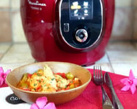 Aiguillettes de poulet façon Basquaise au Cookeo !