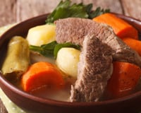 Pot au feu à l'autocuiseur (cocotte minute)