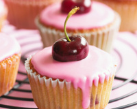 Cupcakes aux cerises