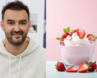 À la fois généreuse et fruitée, Cyril Lignac partage sa recette de crème dessert aux fraises