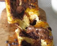 Brioche roulée sans MAP à la pâte à tartiner