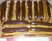 Eclairs au chocolat faciles de Chef Damien