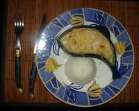 Coquilles de poisson sauce béchamel
