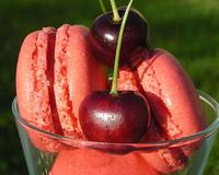 Joli macaron aux fruits, à la saveur acidulée