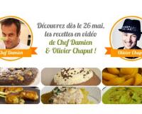 Recettes à 4 mains avec Chef Damien et Olivier Chaput