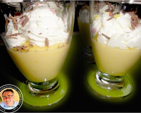 Mousse à l'orange et sa chantilly vanillée