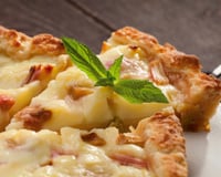 Tarte à la rhubarbe