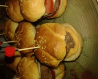mini hamburgers revisités à l'etorki®