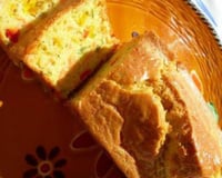 Cake au poivron et saumon fumé