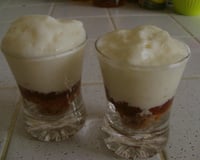 Espuma de chocolat blanc