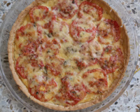 Tarte au thon et aux tomates simple