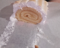 Bûche au citron meringuée