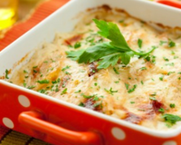Gratin façon raclette