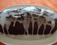 Cake au lait d'amande cacaoté