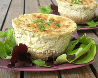Cheesecake aux poireaux