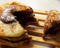 Pancake cake au nutella !