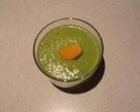Velouté de courgettes à la vache qui rit