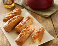 Financiers aux pommes et noix