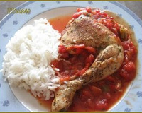 Poulet basquaise de chef