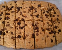 Cookies sticks noix de pécan et cranberries