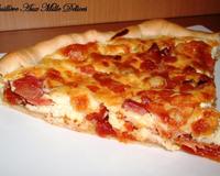 Une quiche aux saveurs italiennes...