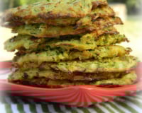 Galette bio courgette, quinoa & chèvre