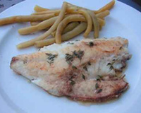 Filets de dorade aux arômes de thym-citron