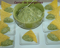 Caviar de courgettes économique