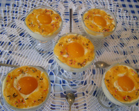 Un tiramisu à la pêche