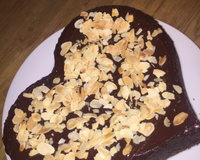 Gâteau au chocolat et amandes