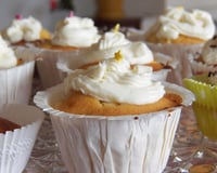 Cupcakes aux pommes et creamcheese