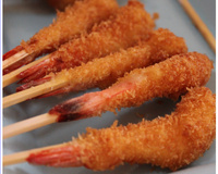 Crevettes apéritives au Panko (chapelure japonaise)