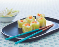 Tulipes d'endives au haddock
