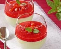 L'association chocolat blanc, basilic, fraise est juste parfaite ! Que dire de plus ?