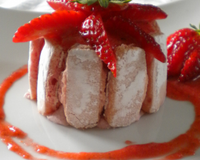 Mini charlottes aux fraises