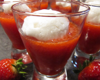 Voici une recette ultra gourmande, et totalement light. Parfait pour l'été qui arrive !